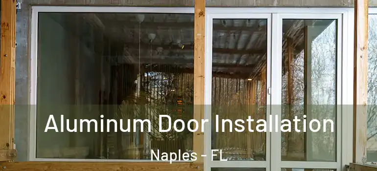  Aluminum Door Installation Naples - FL