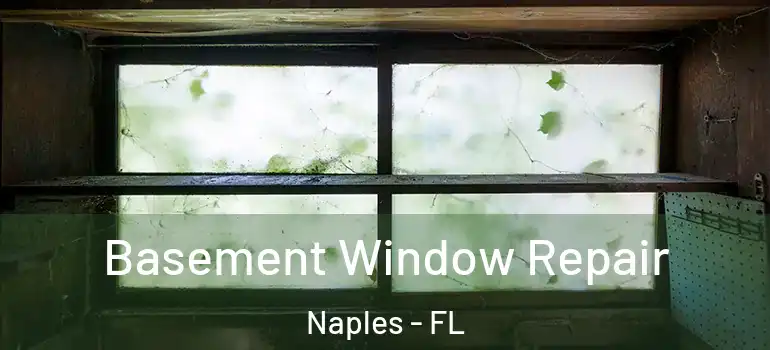  Basement Window Repair Naples - FL