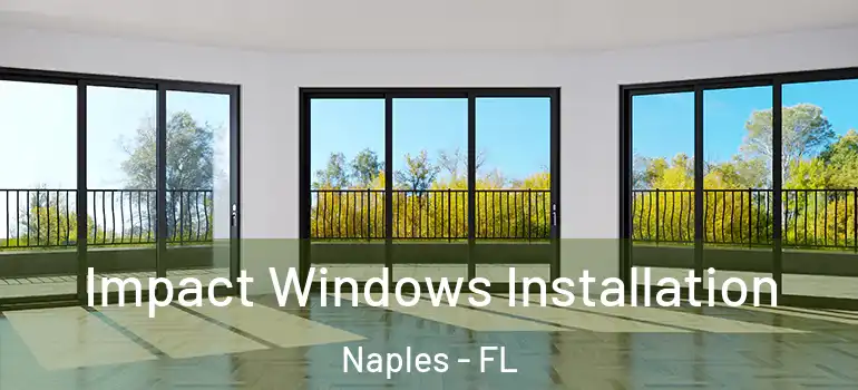  Impact Windows Installation Naples - FL