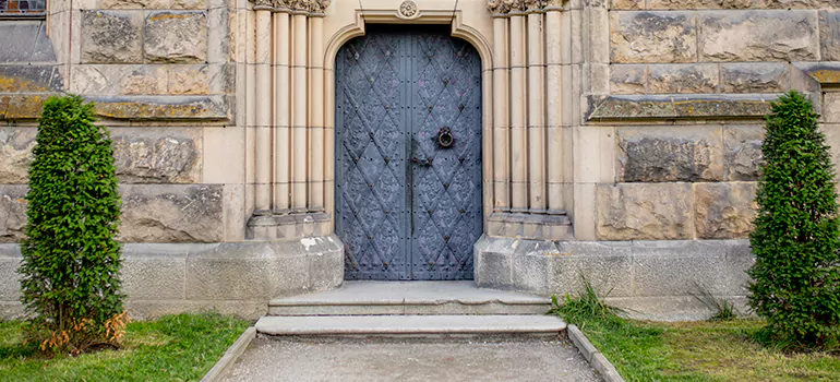 Traditional Double Front Doors in Naples, FL