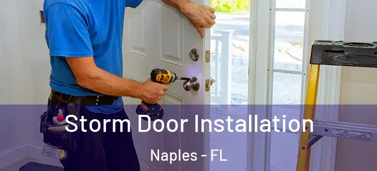  Storm Door Installation Naples - FL